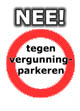 Nee tegen vergunningparkeren